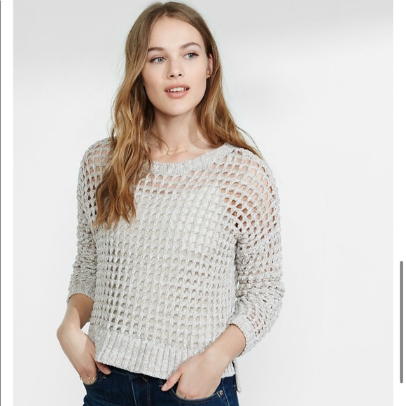 Express crochet sweater NWT - Picture 2 of 4